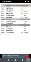 Ohio State Football Schedule screenshot 1