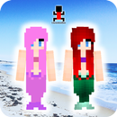 Cute Mermaid Skins for MCPE APK