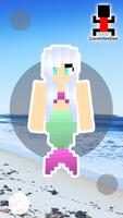 Cute Mermaid Skins for MCPE imagem de tela 3