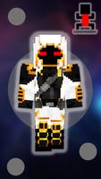 Entity 303 Skin for Mincraft ポスター