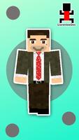 Funny Mr Bean Skins for MCPE Poster