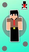 Funny Mr Bean Skins for MCPE captura de pantalla 3