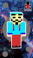 Hackers Skins for Minecraft captura de pantalla 1