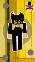 Bendy & The Ink Skins for MCPE ポスター