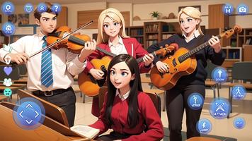 US School Simulator Game captura de pantalla 3