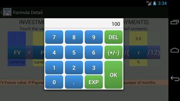 Finance Formulas capture d'écran 3