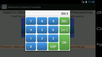 Science Formulas capture d'écran 2