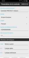 Alarme GSM Iprotect screenshot 1
