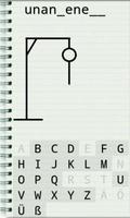 Hangman - Deutsch-Spiel capture d'écran 1