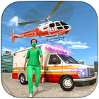 Ambulance Rescue Driving Simulator: Hospital Games آئیکن