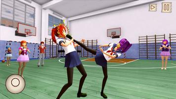 Anime High School Girl ảnh chụp màn hình 2