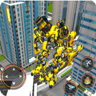 Robot Car Transformation Game icône