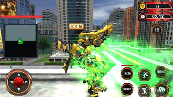 Robot Car Transformation Game capture d'écran 1