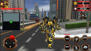 Robot Car Transformation Game capture d'écran 3