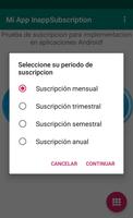 Suscripción App capture d'écran 1