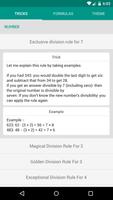 Math Tricks syot layar 2