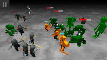 Zombie Battle Simulator capture d'écran 3