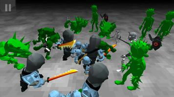 Zombie Battle Simulator capture d'écran 2
