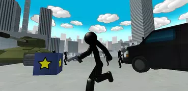 Stickman City Shooting 3D