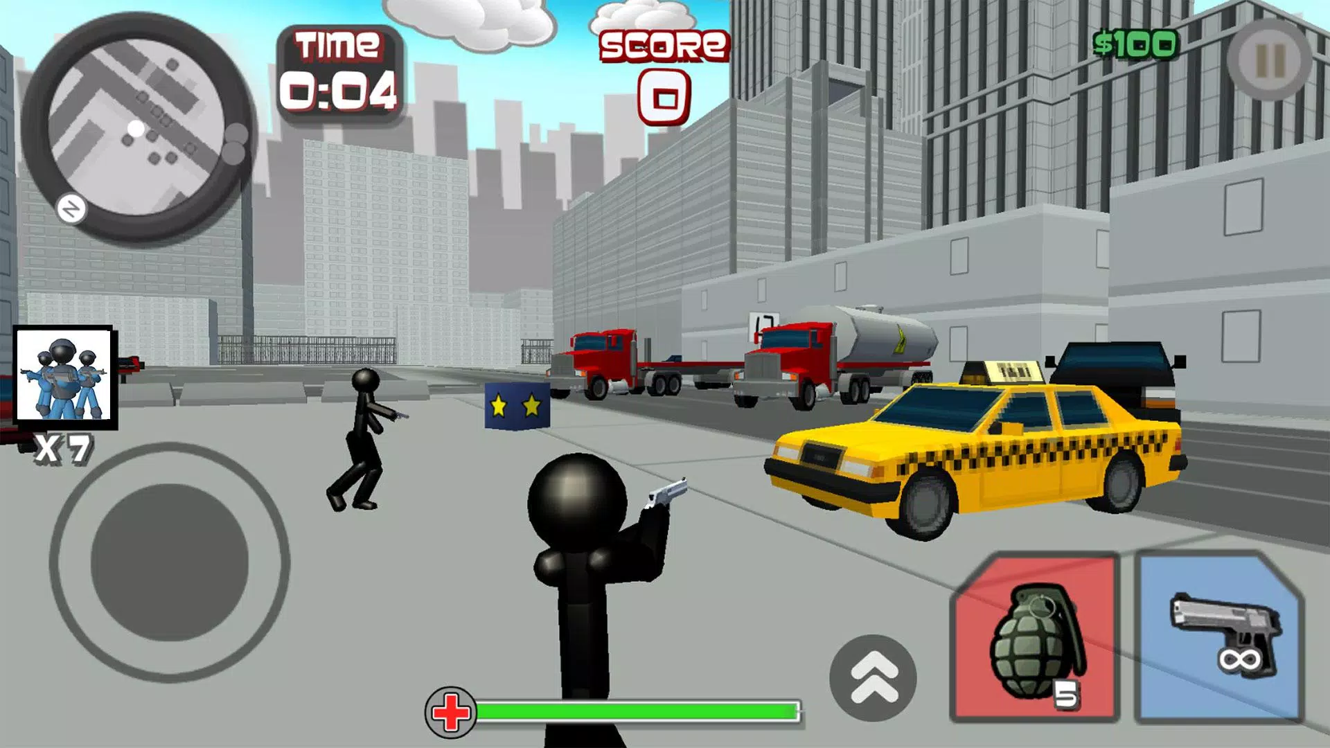 Stickman City Tiro 3D::Appstore for Android