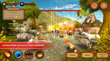 Wild Eagle Fighting Fantasy 3D plakat