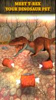 Dinosaur Racing Animal virtuel Affiche
