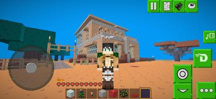 Loco Craft 3 Cube World الملصق