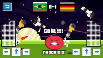 Fun Soccer Win Arena: Soccer Physics 2 Player Game Affiche