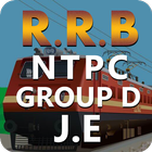 RRB - NTPC, Group D, JE  Railway Exam Preparation icône