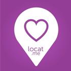 Locat.Me - free Chatting groups 图标