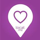 Locat.Me - free Chatting groups আইকন