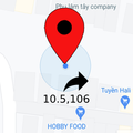 地圖 - 距離和麵積測量
