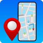 Phone Location Tracker via GPS ikona