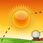 Sun & Moon Locator, Calendar icon