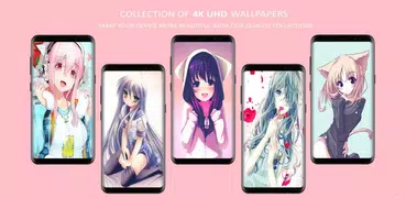 Kawaii Anime Girl Lock Screen Theme