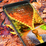 Autumn zip locker icon
