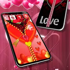 Descargar APK de Valentines day zipper locker