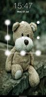 layar kunci pola boneka beruang screenshot 2