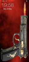 Revolver Fire Lock Screen تصوير الشاشة 2