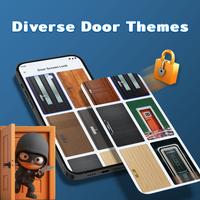 Door Lock Screen: Phone Lock Cartaz