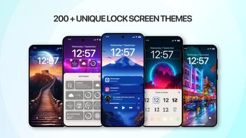 Lock Screen, Widgets - YoLock الملصق