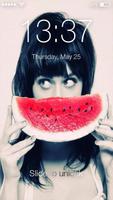 Watermelon Party Lock Screen plakat