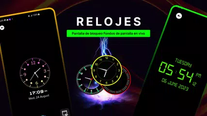 Descargar XAPK de Salvapantallas reloj digital