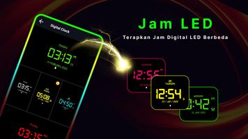 Jam waktu widget jam digital screenshot 1