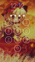 anime lock screen اسکرین شاٹ 1