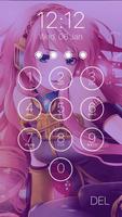 anime lock screen اسکرین شاٹ 2