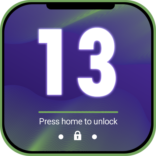 X Lock Screen style IOS13 - Notifications iOS 13