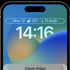 ios 17 lock screen Zeichen