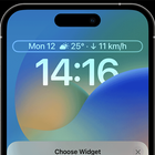 ios 17 lock screen icône
