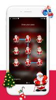 Merry Christmas pattern lock screens & wallpapers capture d'écran 2